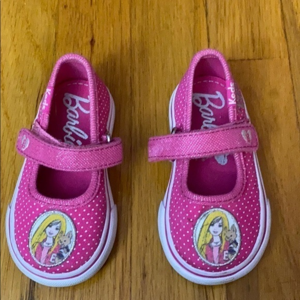 Keds Barbie shoes size 4.5 c‎